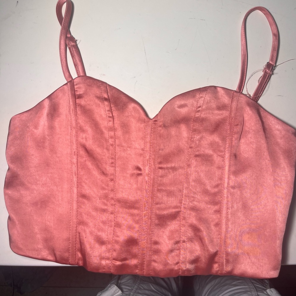 Pink Corset Top size(s)